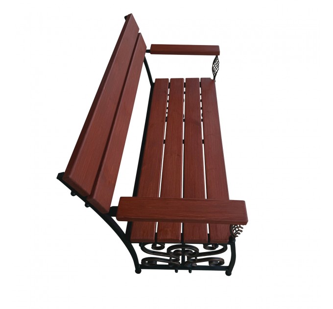 Скамейка садовая МФ-1.2 4 махагон