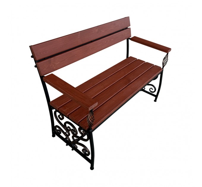 Скамейка садовая МФ-1.2 4 махагон