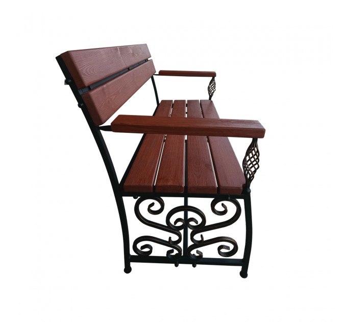 Скамейка садовая МФ-1.2 4 махагон