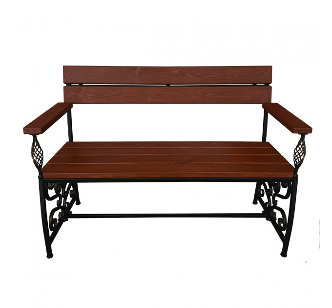 Скамейка садовая МФ-1.2 4 махагон