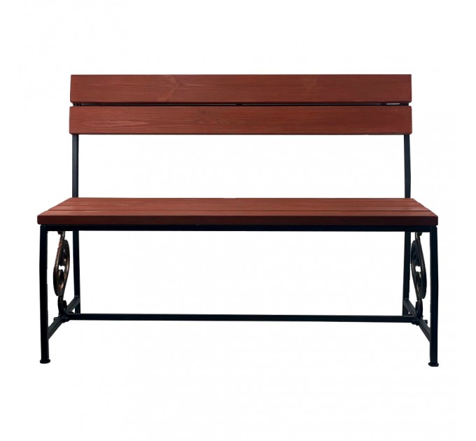 Скамейка садовая МФ-1.2 5 махагон