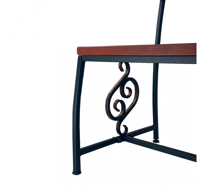 Скамейка садовая МФ-1.2 5 махагон