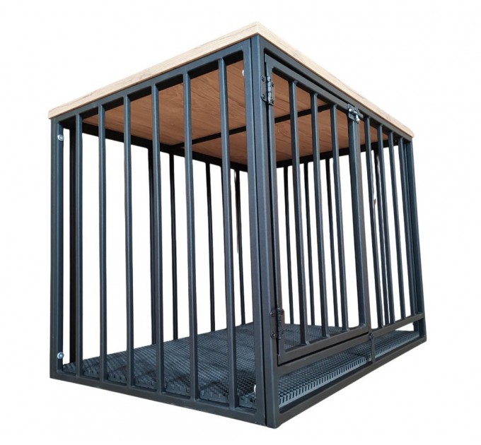 Клетка для собак (S) №1 с полкой