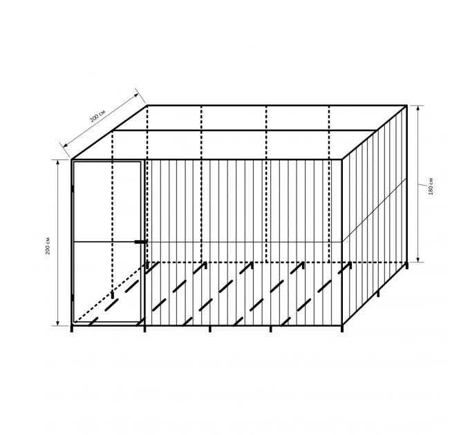Вольер № 17 2х2