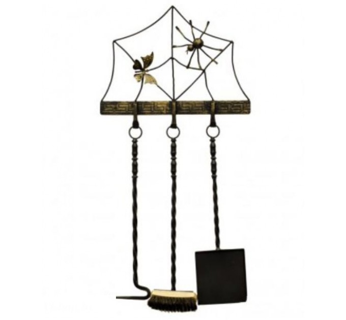 Каминный набор ПАУЧОК навесной Версаль