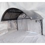 Козырек сварной КЗ-10 серый