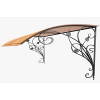 Козырек сварной КЗ-22 янтарь