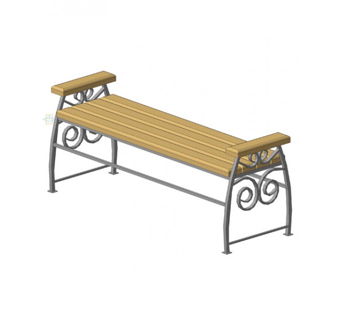 Лавка без ковки Версаль МФ-0, 45?1,5